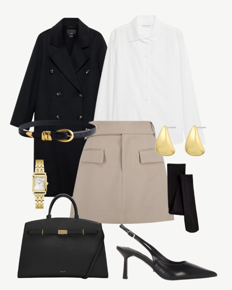 Business Casual Office Outfit for Winter