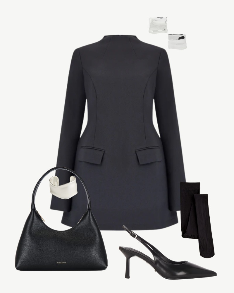 Cocktail Anniversary Outfit for Winter