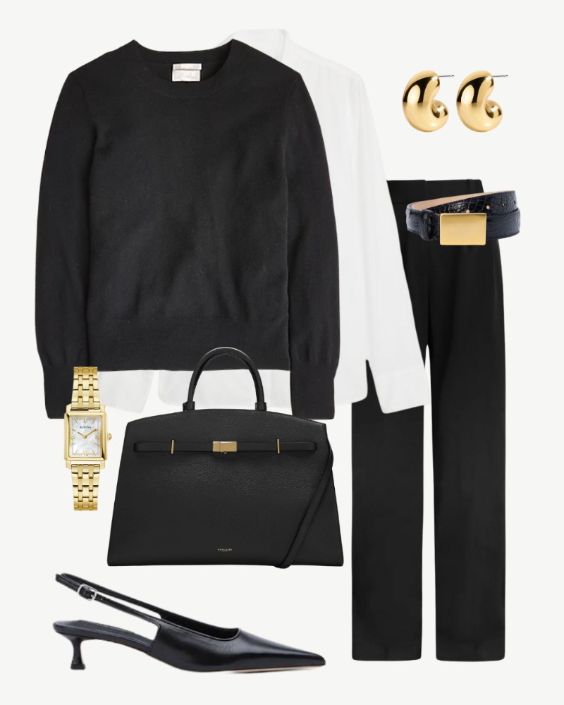 Business Casual Meeting Outfit for Winter