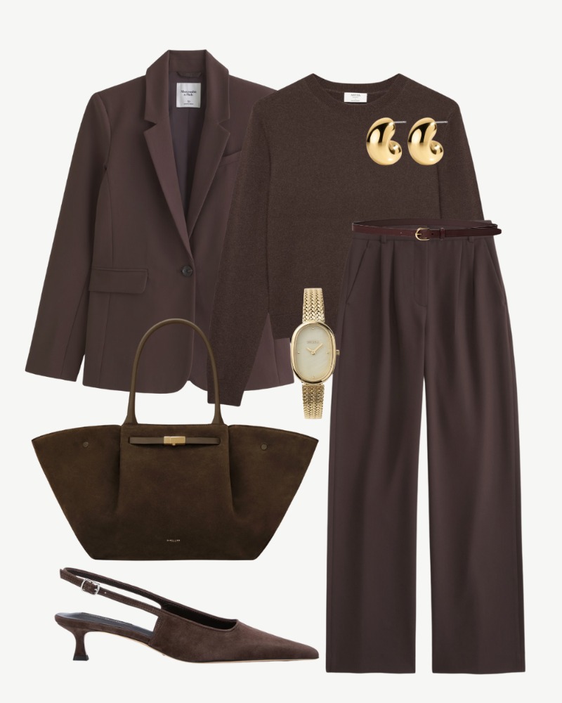 Business Professional Office Outfit for Winter