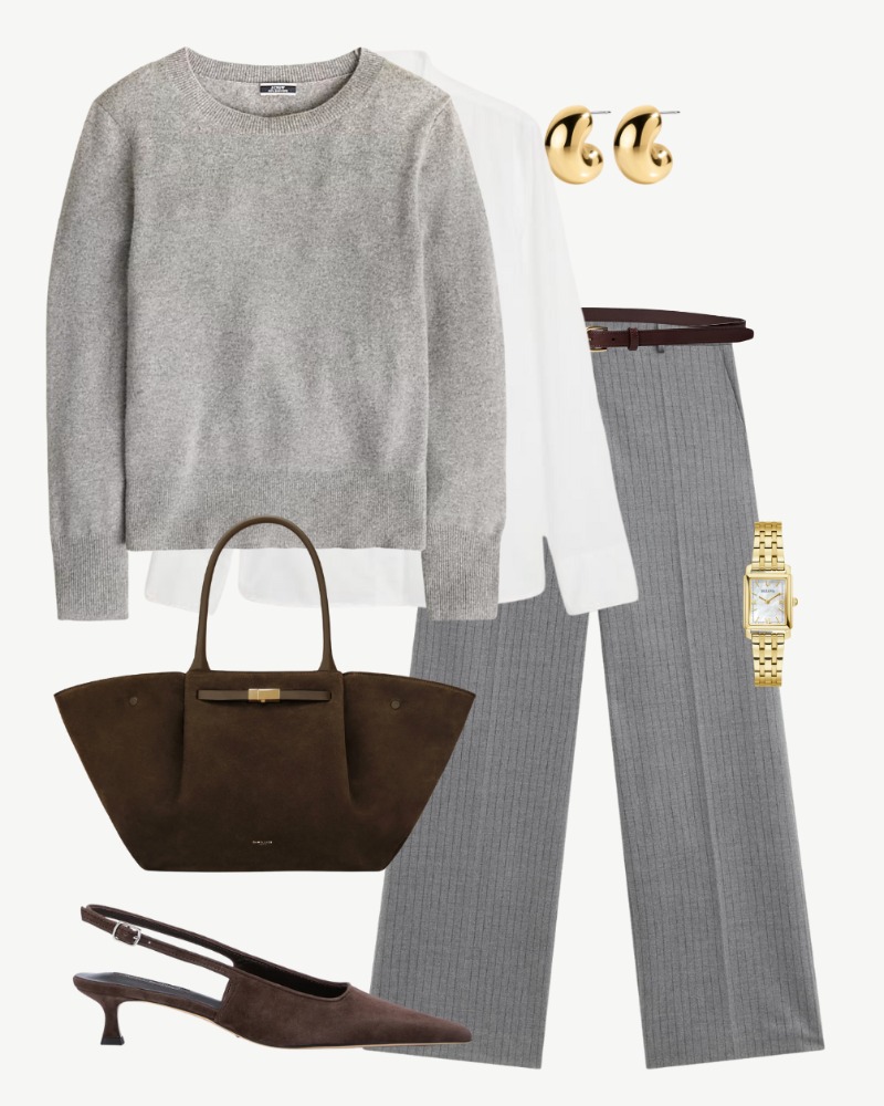 Business Casual Office Outfit for Winter