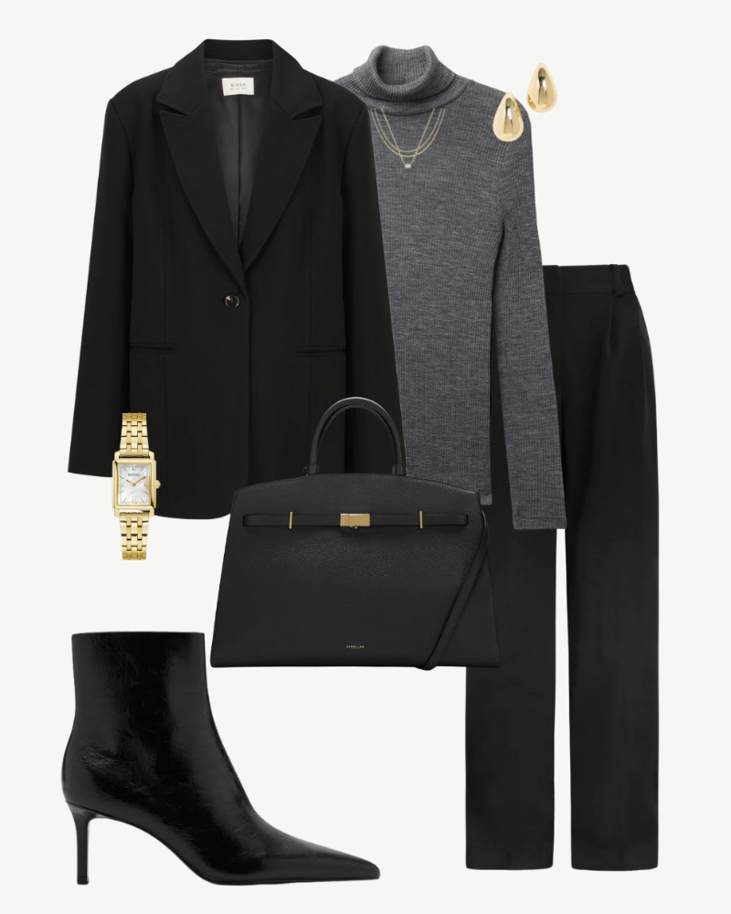 Business Professional Office Outfit for Winter