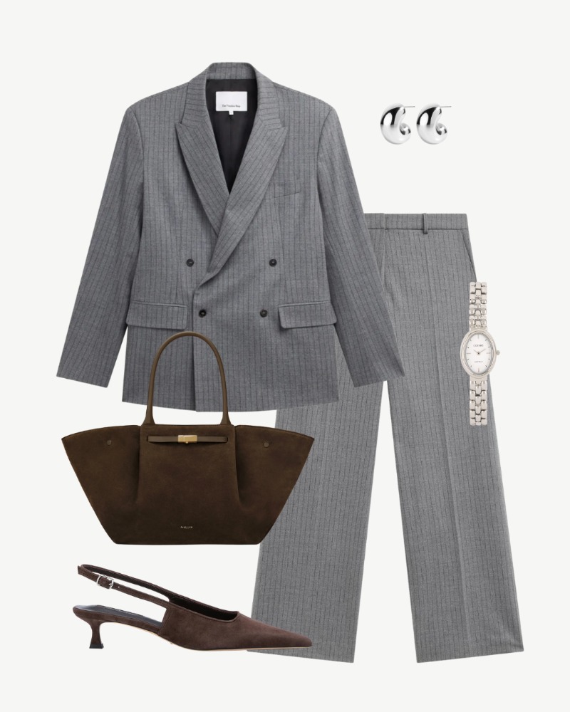Business Professional Client Dinner Outfit for Winter