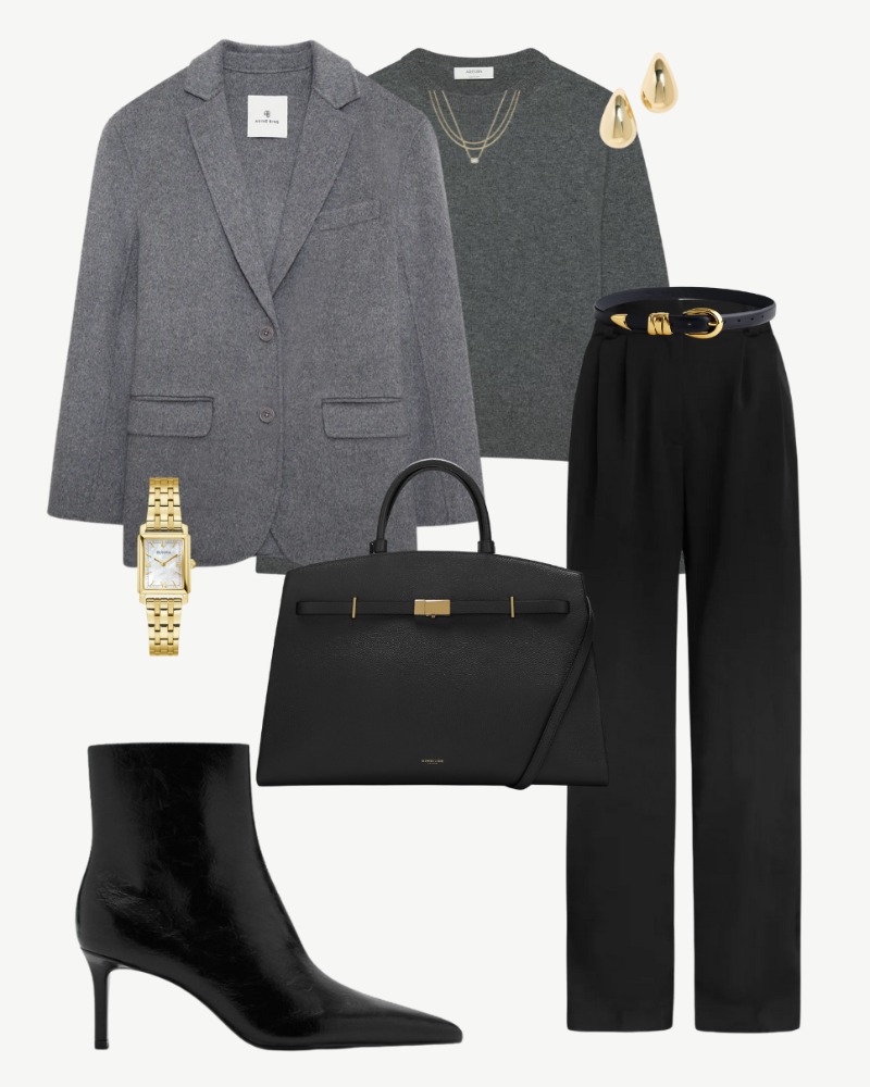 Business Professional Office Outfit for Winter