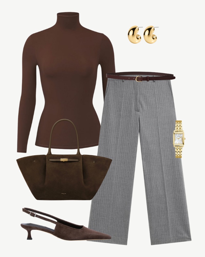 Business Casual Office Outfit for Winter