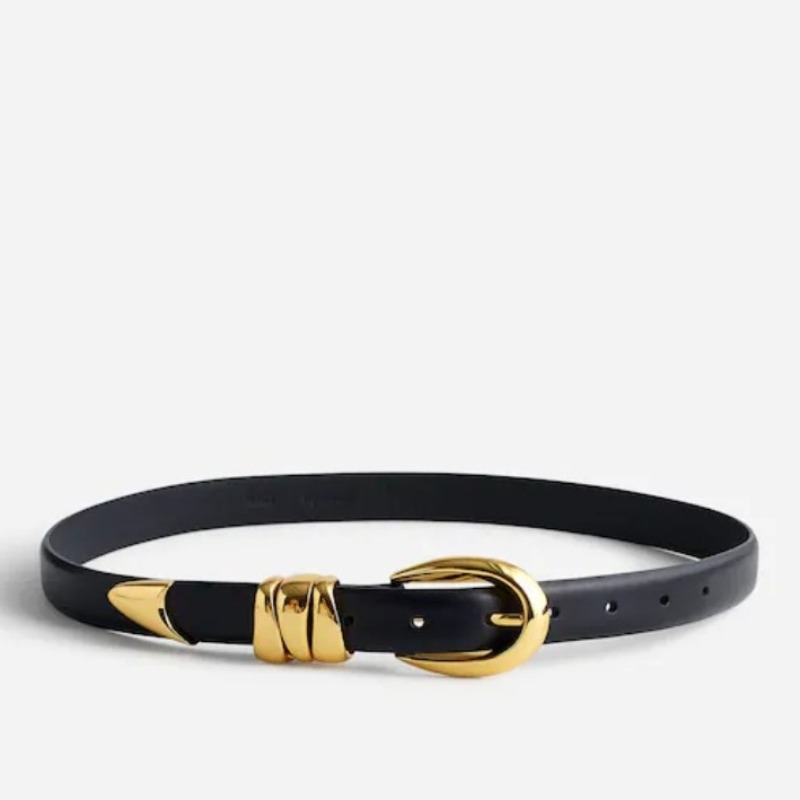 Triple Metal Keeper Belt — Madewell
