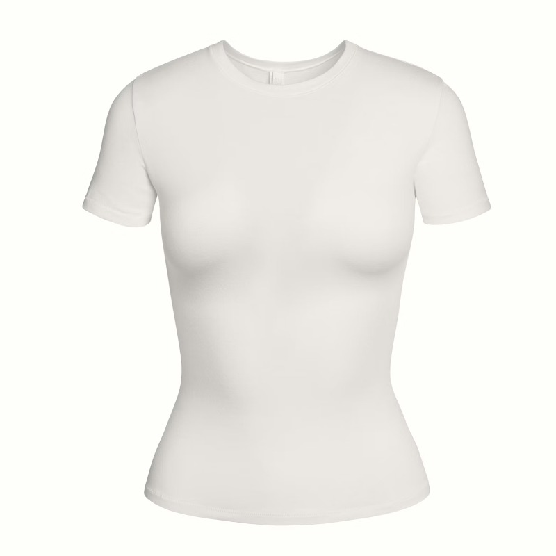 COTTON JERSEY T-SHIRT — SKIMS