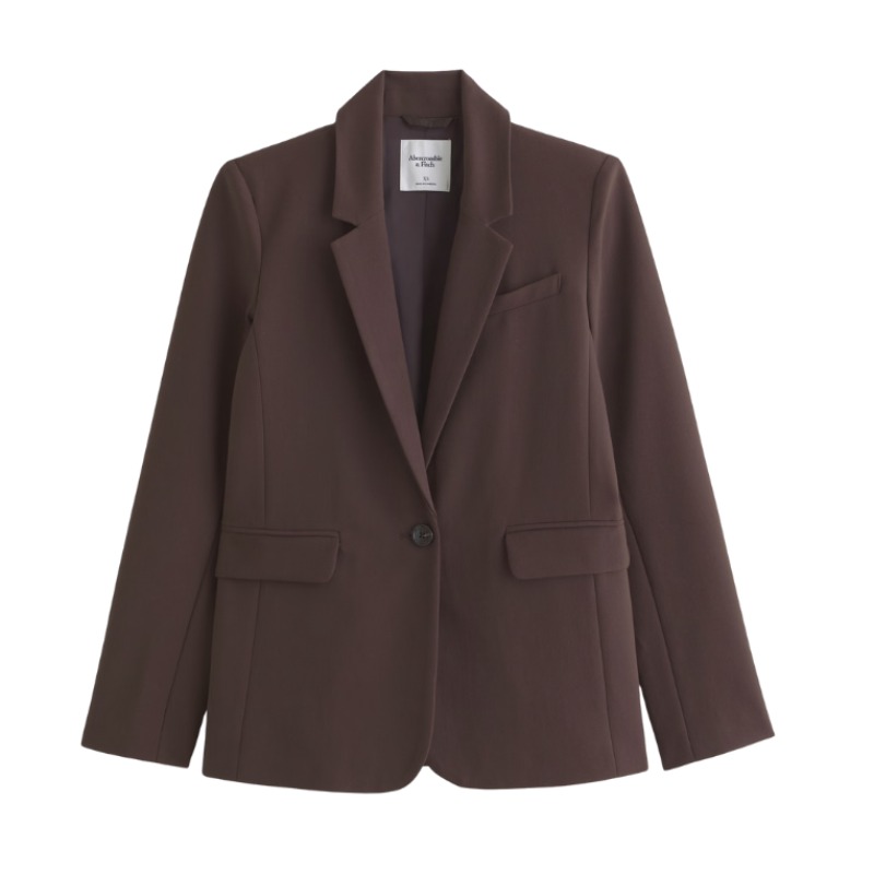 Classic Suiting Blazer — Abercrombie & Fitch