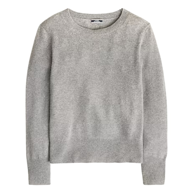 Cashmere classic-fit crewneck sweater — J.CREW