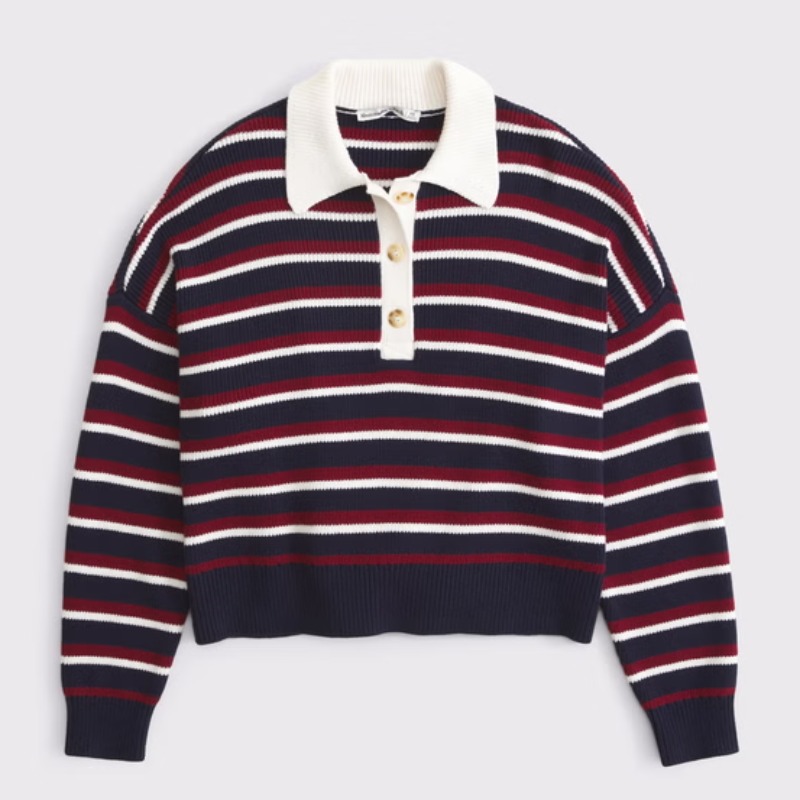 Rugby Polo Sweater — Abercrombie & Fitch