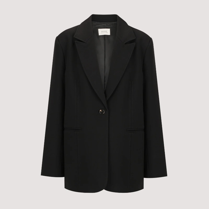 Westwood Black Oversized Boyfriend Blazer — Dissh