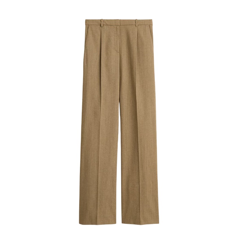 Essential wide-leg pant in Italian studio wool blend — J.CREW