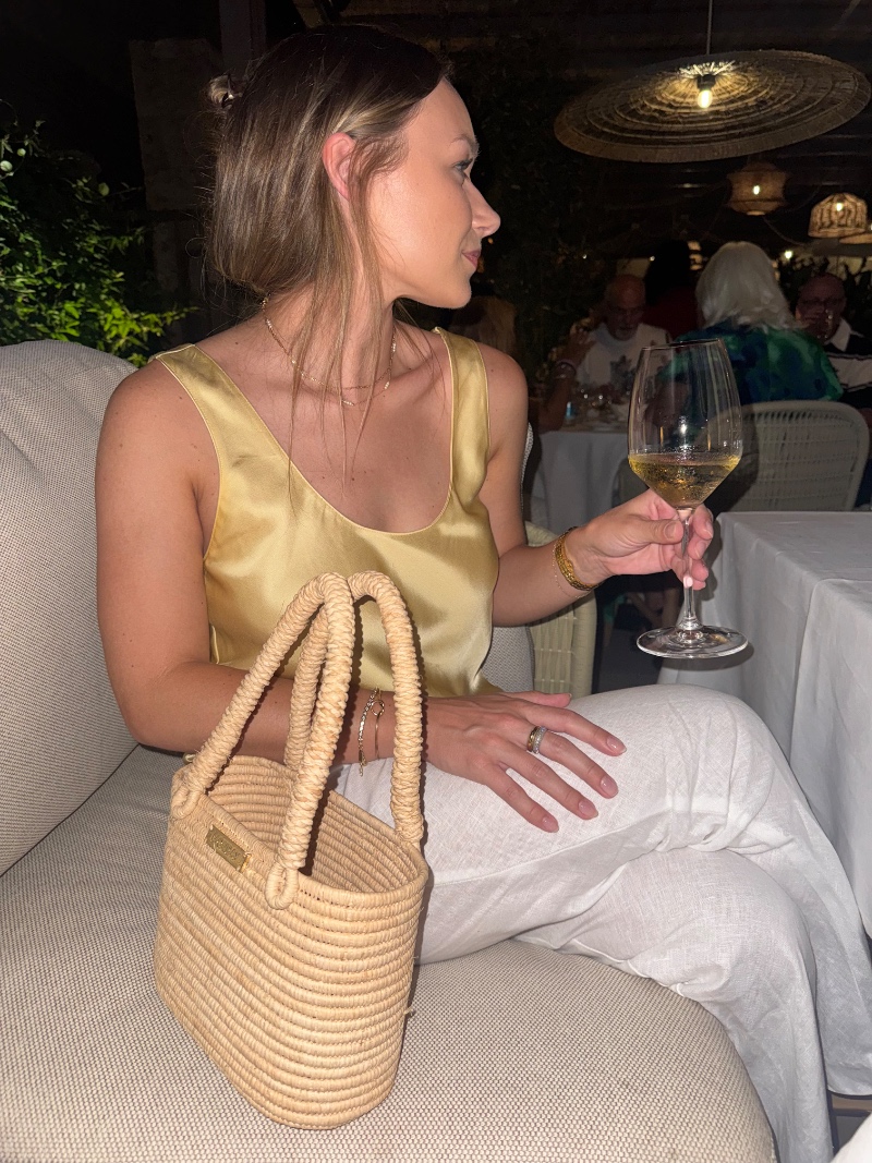 Cocktail Casual Vacation Dinner Outfit for Summer