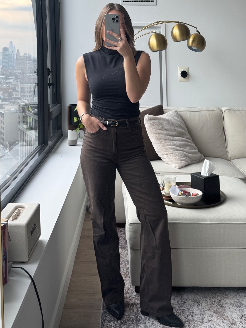 Casual Desk to Dinner Outfit for Fall