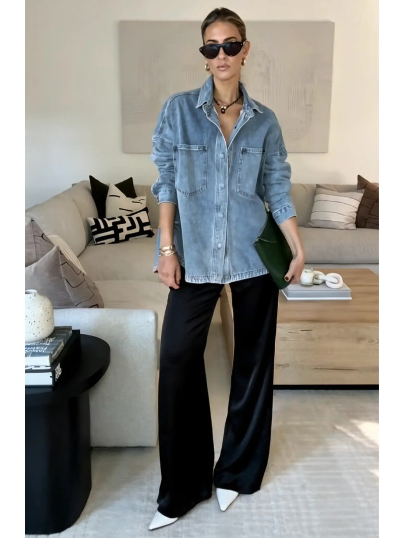 Casual Dinner Outfit for Fall