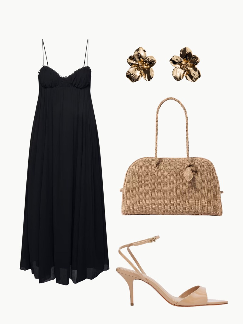 Cocktail Beach Wedding Outfit for Summer