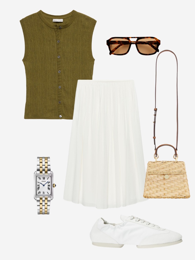 Casual Office Outfit for Summer