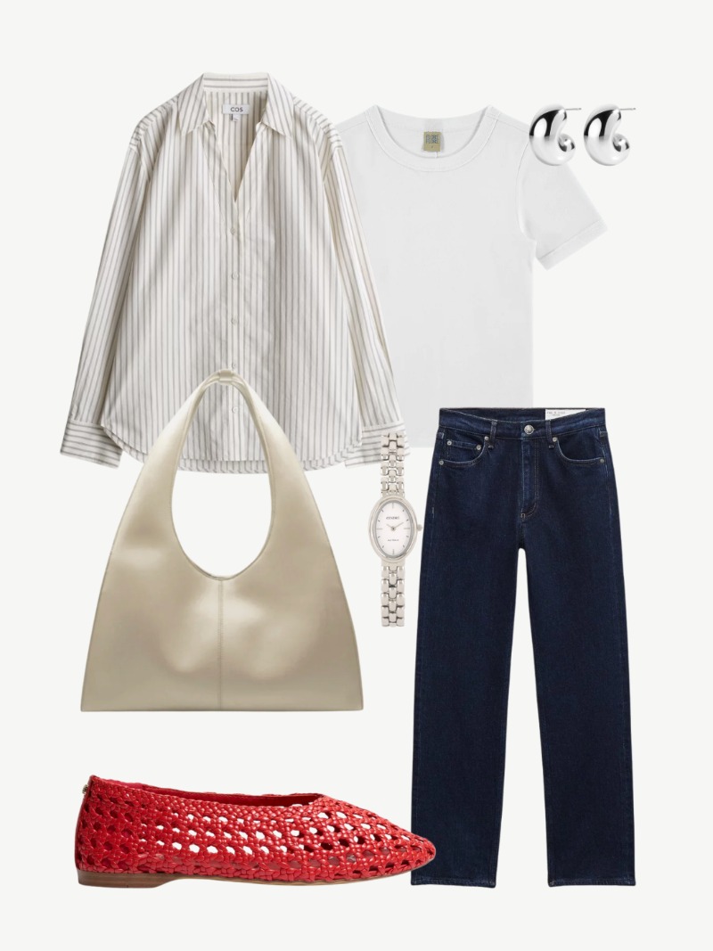 Smart Casual Work Travel Outfit for Summer
