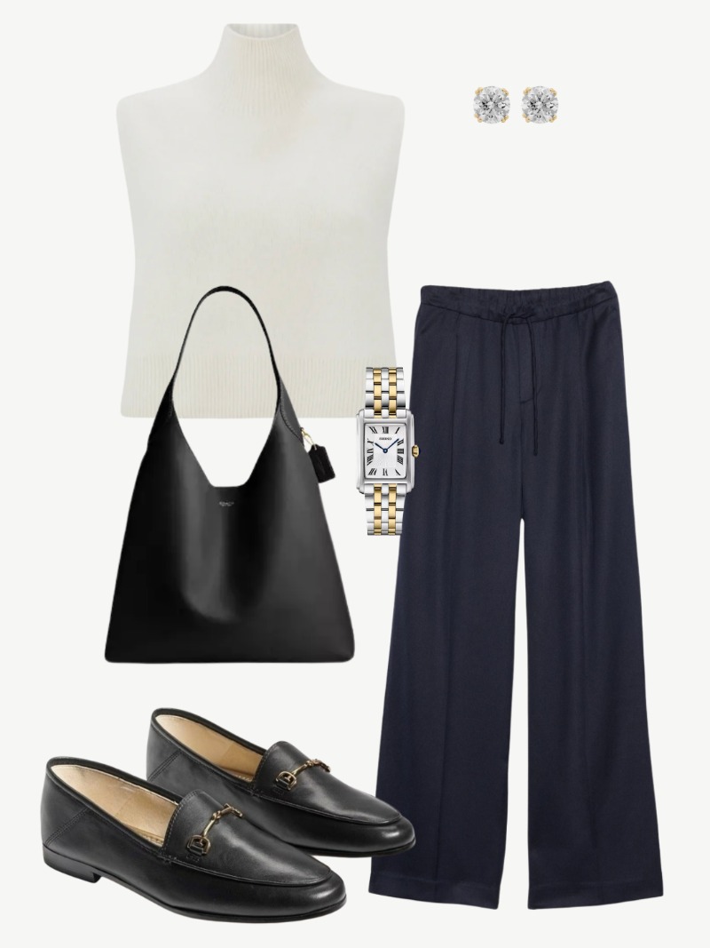 Business Casual Work Travel Outfit