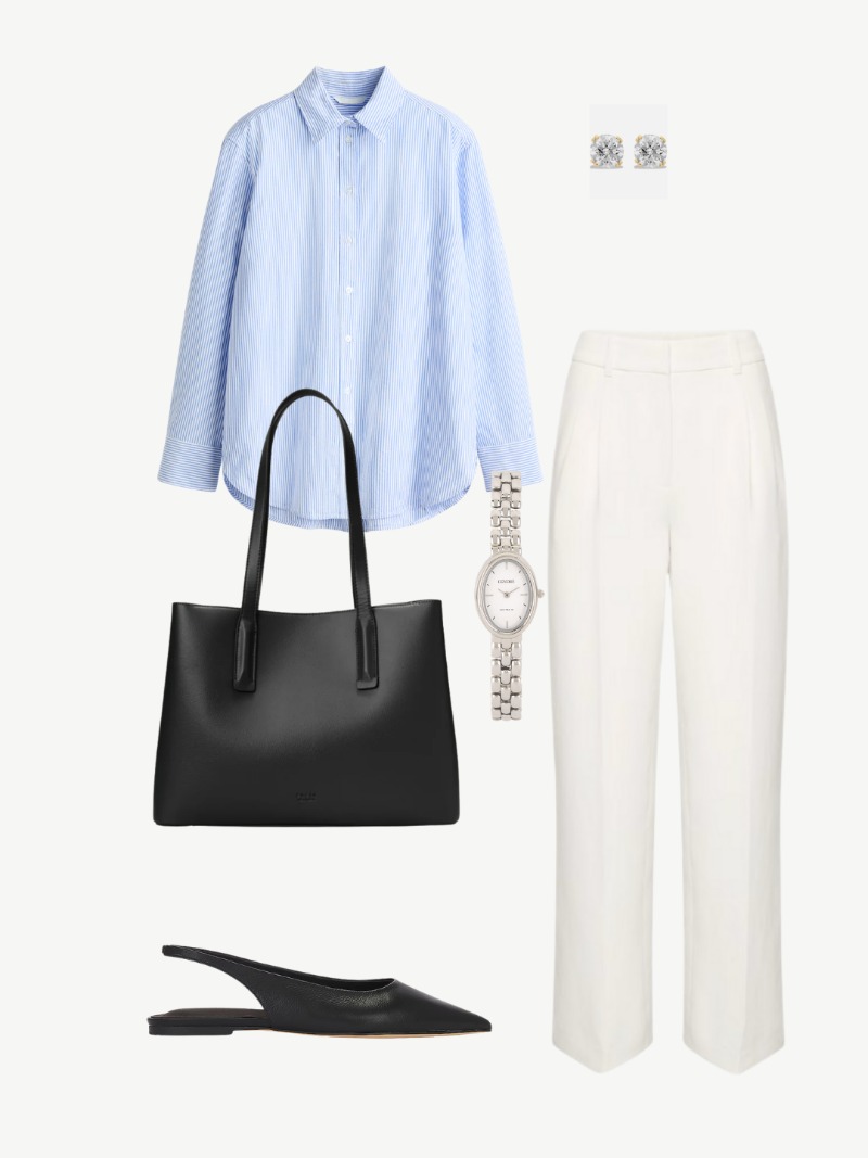 Business Casual Client Lunch Outfit for Spring