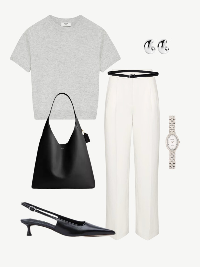 Business Casual Client Lunch Outfit for Spring