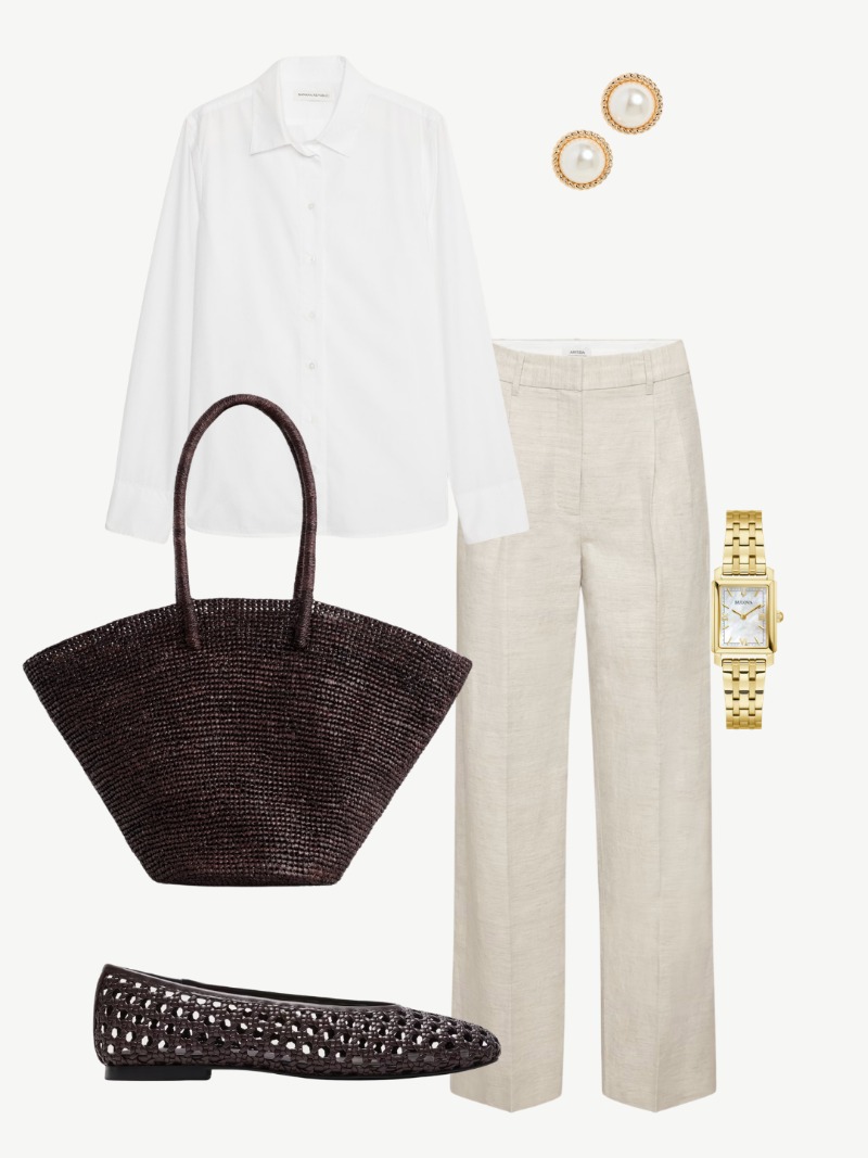 Business Casual Client Lunch Outfit for Summer