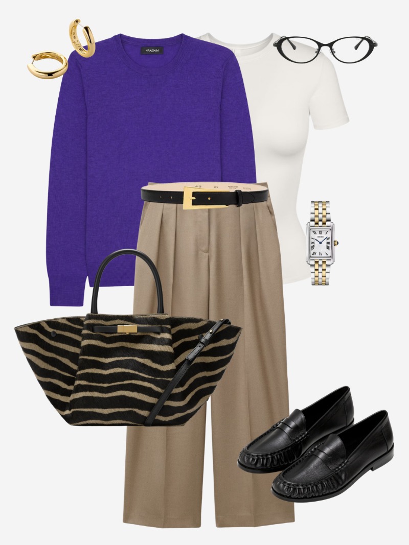Business Casual Desk to Dinner Outfit for Fall
