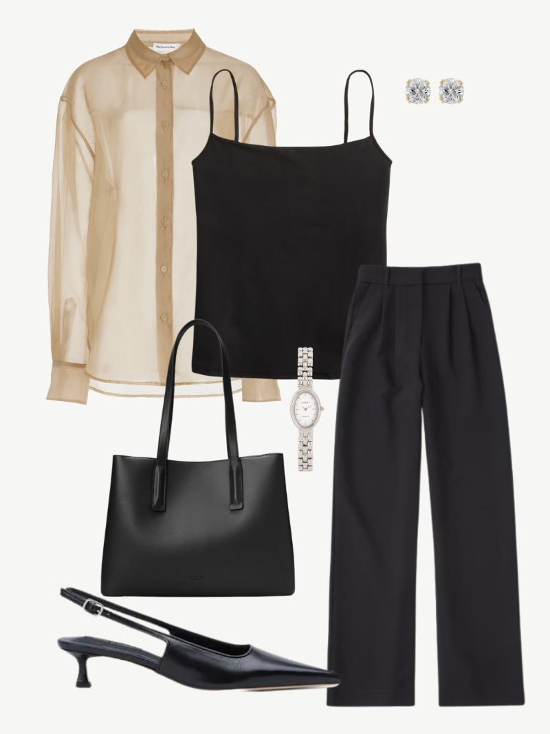 Business Casual Client Dinner Outfit for Summer