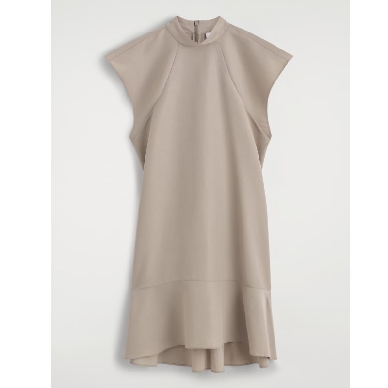 SCULPTED TURTLENECK DRESS — COS