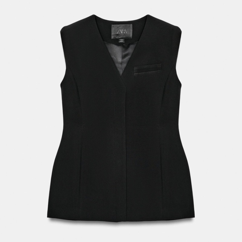 ZW COLLECTION TAILORED VEST — Zara