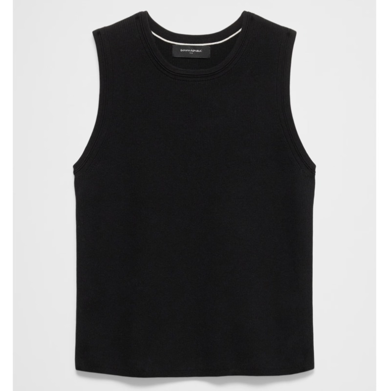 Ribbed Sweater Tank — Banana Republic