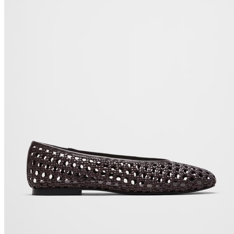 Woven Ballet Flats — Banana Republic Factory