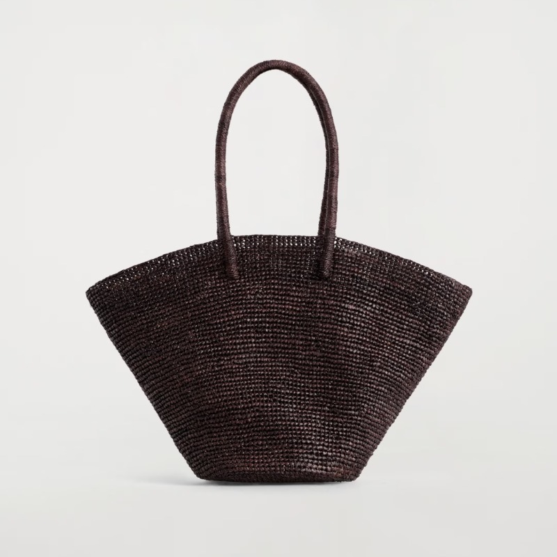 HAND-WOVEN MARKET TOTE - STRAW — COS