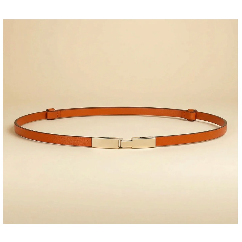 Skinny Leather Belt - AllurePulse — Atelier Alain