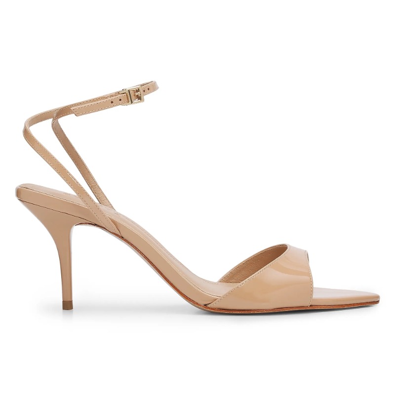 Elodie 75MM Patent Leather Sandals — Schutz