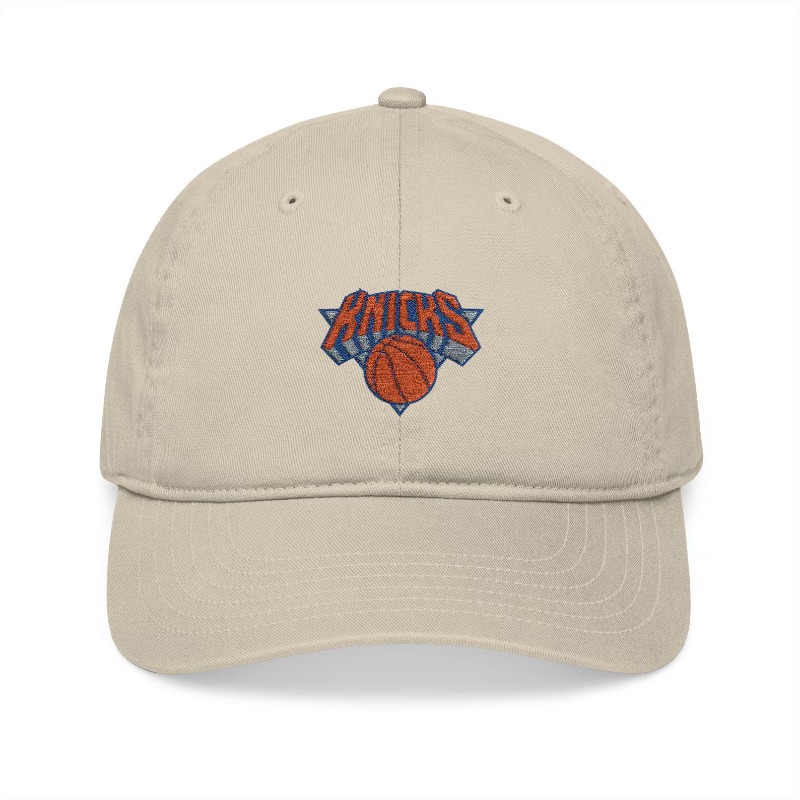 NY Knicks Embroidery Hat | Organic Baseball Cap — Etsy