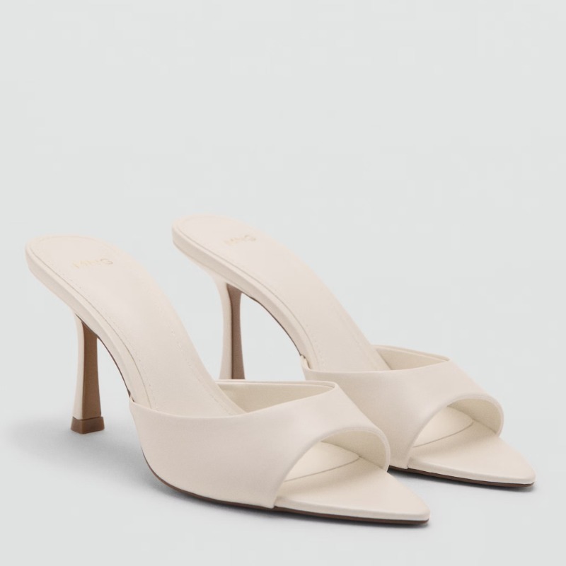 Pointed-heel sandals — MANGO