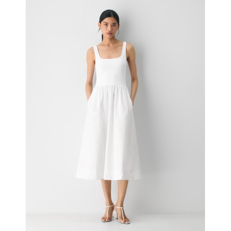 Revive Poplin Dress — Aritzia