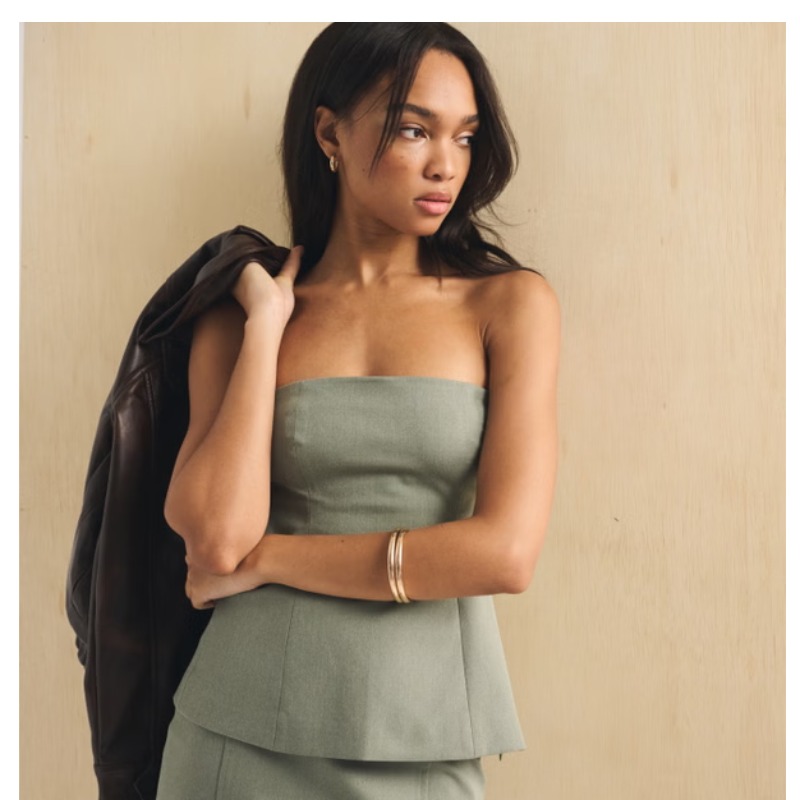 Bra-Free A&F Forme Strapless Top — Abercrombie & Fitch