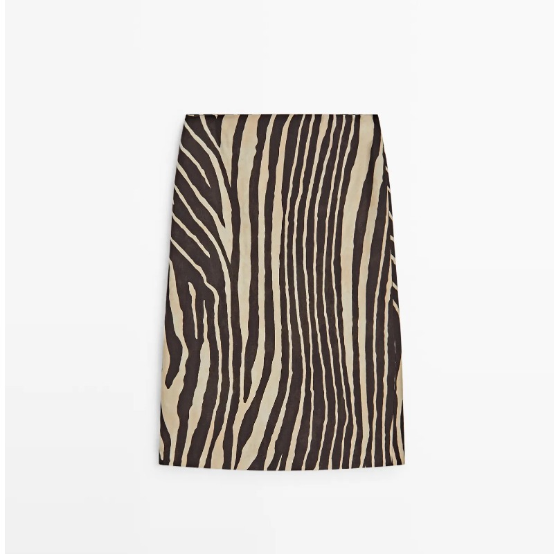 Flowing Tube Skirt — Massimo Dutti