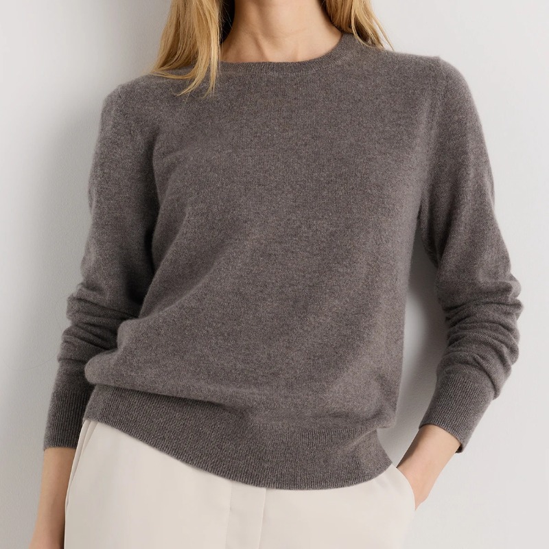 Mongolian Cashmere Crewneck Sweater — Quince