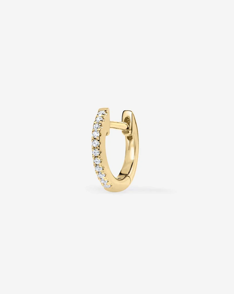 Petite Diamond Huggies — Ring Concierge