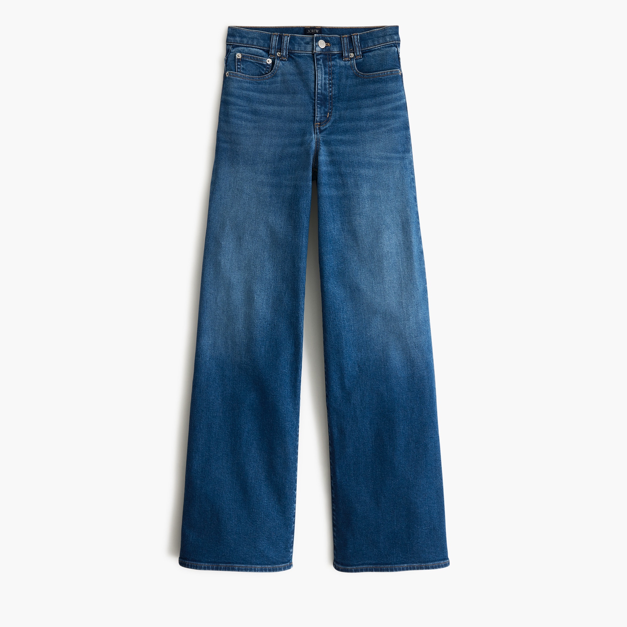 Modern wide-leg jean in signature stretch — J.CREW