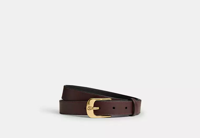 C Harness Buckle Belt, 25MM — Coach