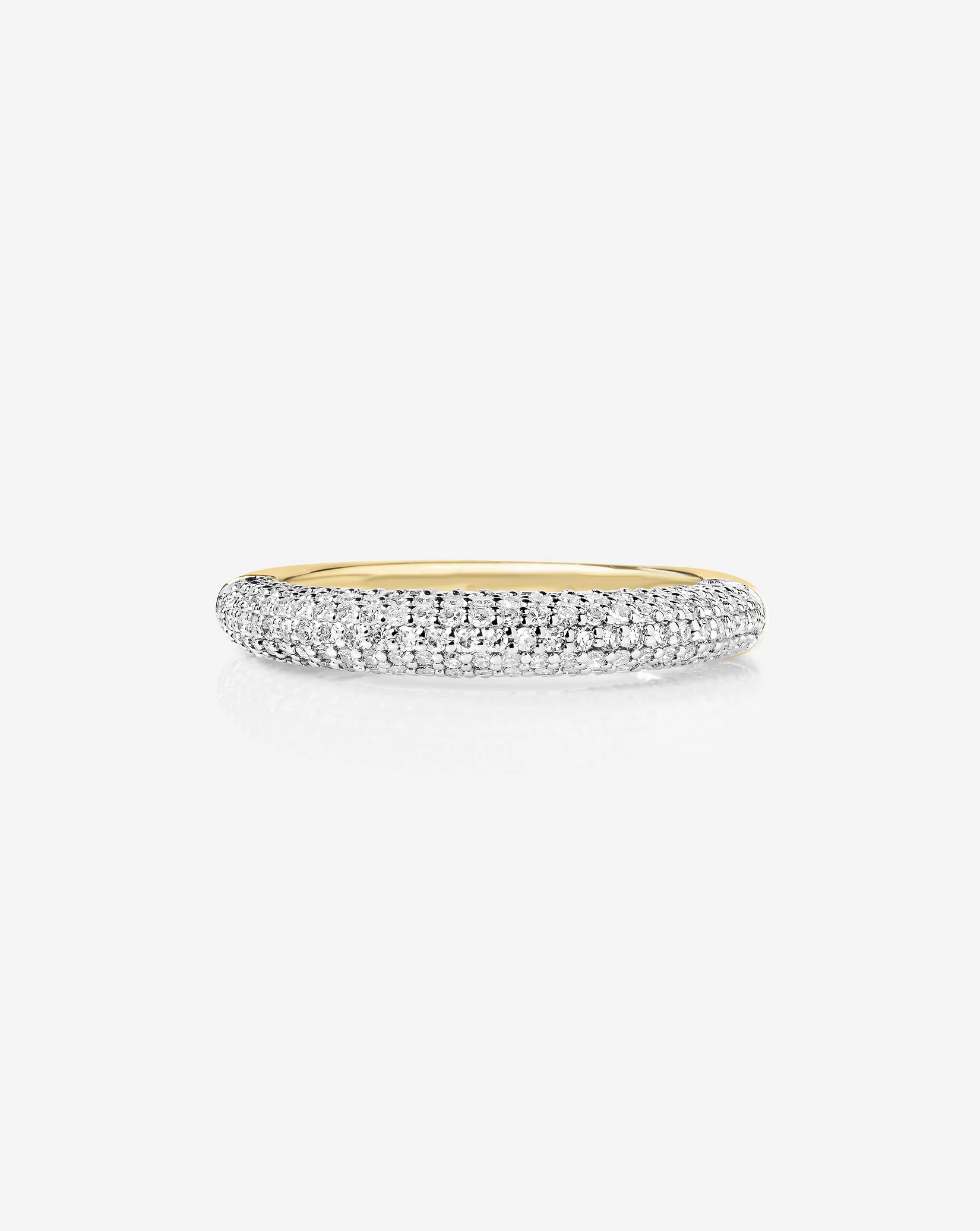 Petite Pavé Diamond Cloud Ring — Ring Concierge