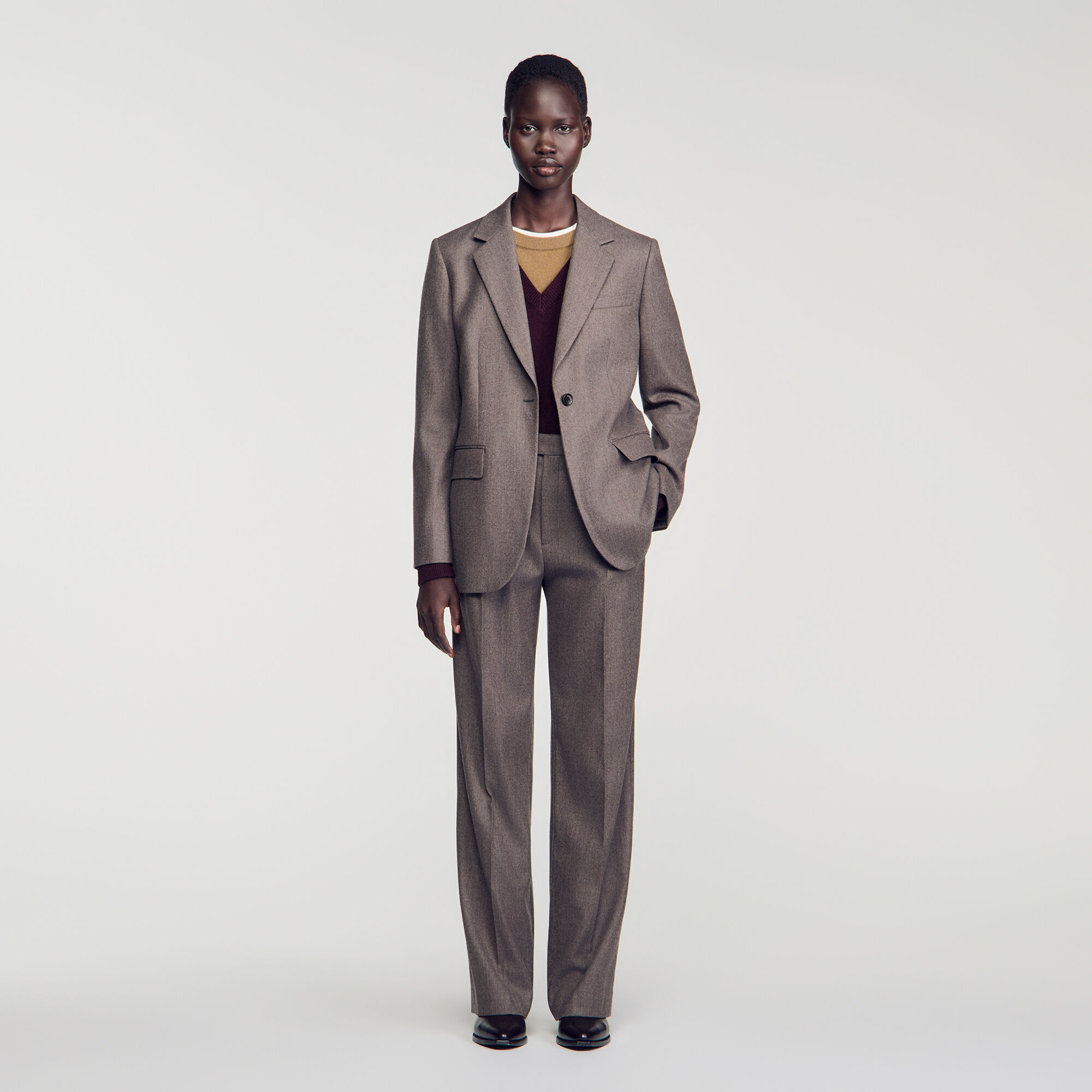 Wool Suit Jacket — Sandro
