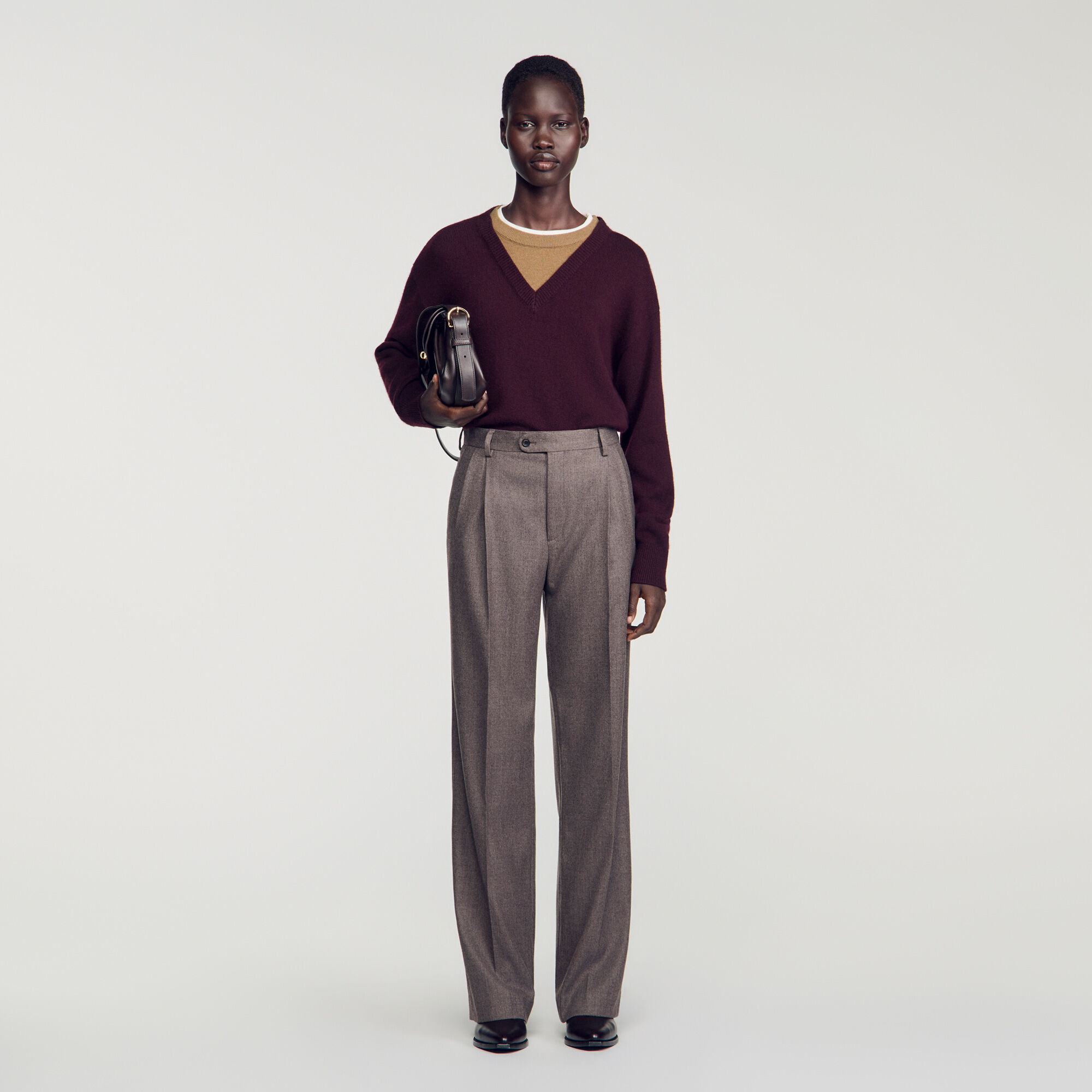 Wool Suit Trousers — Sandro