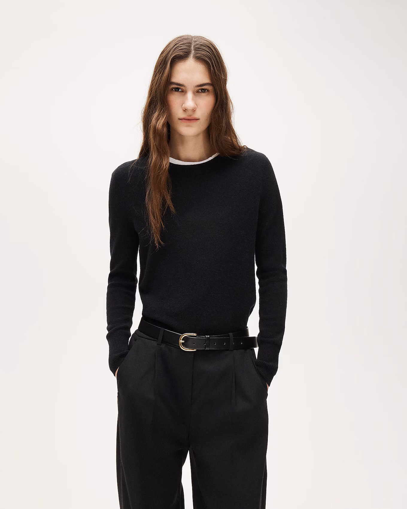 Cashmere classic-fit crewneck sweater — J.CREW